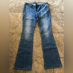 pacsun lace up front jeans